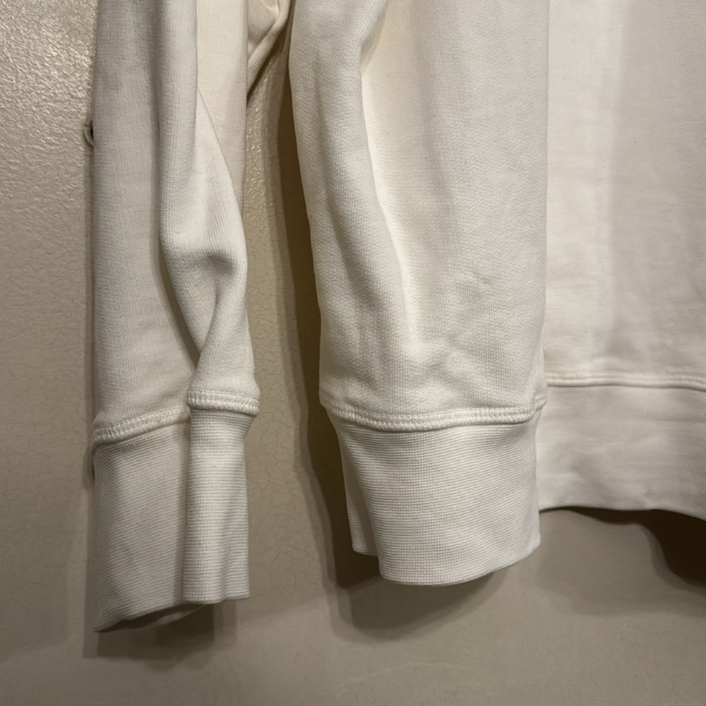 ALEXANDER WANG x ADIDAS crew neck sweatshirt with red print on front & back Sz.M - Picture 5 of 15